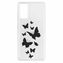 Чехол для Samsung S20 FE Many butterflies - PrintSalon