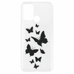 Чехол для Oppo A52/A72/A92 Many butterflies - PrintSalon