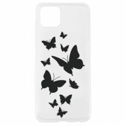Чехол для Oppo A92s Many butterflies - PrintSalon