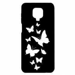 Чехол для Xiaomi Redmi Note 9S/9Pro/9Pro Max Many butterflies - PrintSalon