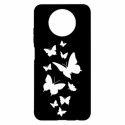 Чехол для Xiaomi Redmi Note 9 5G/Redmi Note 9T Many butterflies - PrintSalon