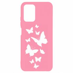 Чехол для Xiaomi Redmi Note 10 Many butterflies - PrintSalon