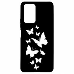 Чехол для Xiaomi Redmi Note 10 Pro Many butterflies - PrintSalon