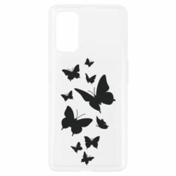 Чехол для Realme 7 Pro Many butterflies - PrintSalon