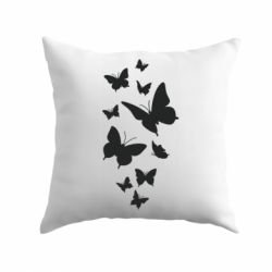 Подушка Many butterflies - PrintSalon