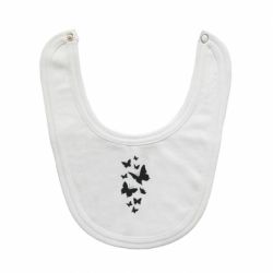 Слюнявчик  Many butterflies - PrintSalon