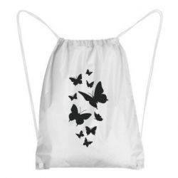 Рюкзак-мешок Many butterflies - PrintSalon