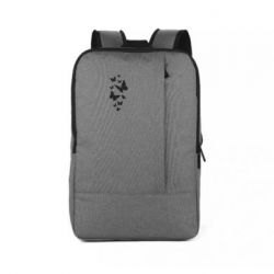 Рюкзак для ноутбука Many butterflies - PrintSalon