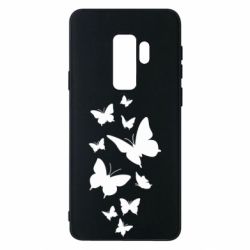 Чехол для Samsung S9+ Many butterflies - PrintSalon