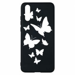 Чехол для Huawei P20 Many butterflies - PrintSalon