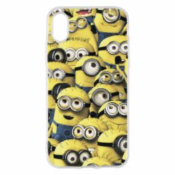 Чохол для iPhone X/Xs Many minions - PrintSalon
