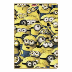 Блокнот з принтом Many minions - PrintSalon