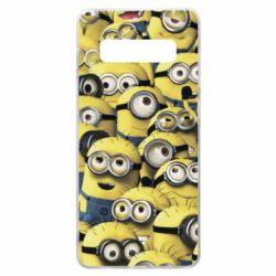 Чохол для Samsung S10+ Many minions - PrintSalon
