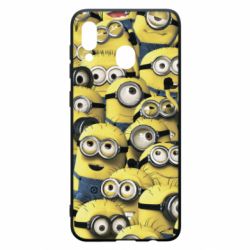 Чохол для Samsung A20 Many minions - PrintSalon