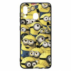 Чохол для Samsung A30 Many minions - PrintSalon