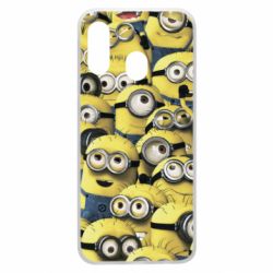 Чохол для Samsung A40 Many minions - PrintSalon