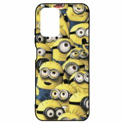 Чехол для Xiaomi Redmi Note 10 Many minions