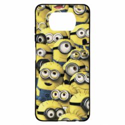 Чохол для Xiaomi Poco X3 Many minions - PrintSalon