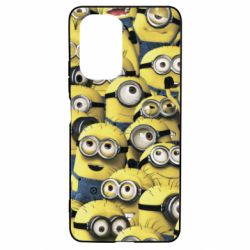 Чохол для Xiaomi Poco F3/K40 Many minions - PrintSalon