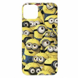 Чохол для iPhone 14 Plus Many minions - PrintSalon