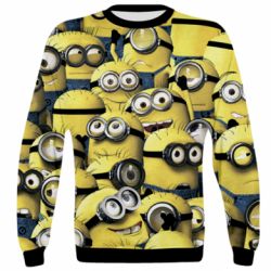 3D світшот Many minions - PrintSalon