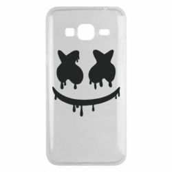 Чехол для Samsung J3 2016 Marshmello and face logo - PrintSalon