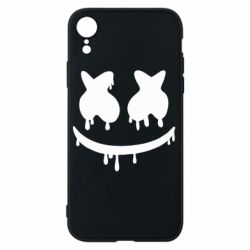Чехол для iPhone XR Marshmello and face logo - PrintSalon