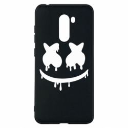 Чехол для Xiaomi Pocophone F1 Marshmello and face logo - PrintSalon