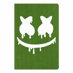 Блокнот с принто Marshmello and face logo - PrintSalon