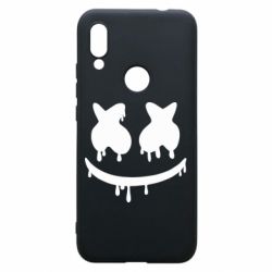 Чехол для Xiaomi Redmi 7 Marshmello and face logo - PrintSalon