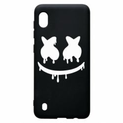 Чехол для Samsung A10 Marshmello and face logo - PrintSalon