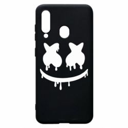 Чехол для Samsung A60 Marshmello and face logo - PrintSalon