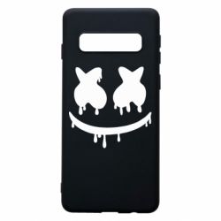 Чехол для Samsung S10 Marshmello and face logo - PrintSalon