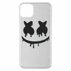 Чехол для iPhone 11 Pro Max Marshmello and face logo - PrintSalon