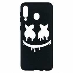 Чехол для Samsung M30 Marshmello and face logo - PrintSalon