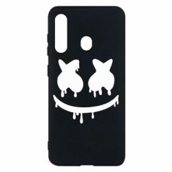 Чехол для Samsung M40 Marshmello and face logo - PrintSalon