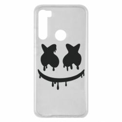 Чехол для Xiaomi Redmi Note 8 Marshmello and face logo - PrintSalon