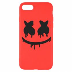 Чехол для iPhone SE 2020 Marshmello and face logo - PrintSalon