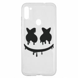 Чехол для Samsung A11/M11 Marshmello and face logo - PrintSalon