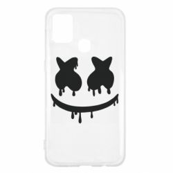 Чехол для Samsung M31 Marshmello and face logo - PrintSalon
