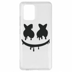 Чехол для Samsung S10 Lite Marshmello and face logo - PrintSalon