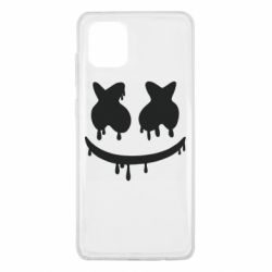 Чехол для Samsung Note 10 Lite Marshmello and face logo - PrintSalon