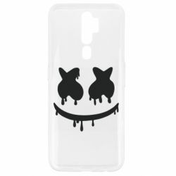 Чехол для Oppo A5/A9 2020 Marshmello and face logo - PrintSalon