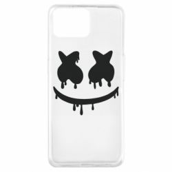 Чехол для Oppo A73 Marshmello and face logo - PrintSalon