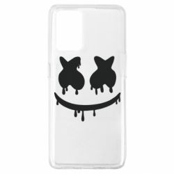 Чехол для Oppo A74 4G Marshmello and face logo - PrintSalon