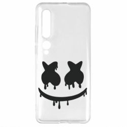 Чехол для Xiaomi Mi10/10 Pro Marshmello and face logo - PrintSalon