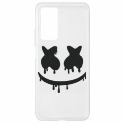 Чехол для Xiaomi Mi 10T/10T Pro Marshmello and face logo - PrintSalon