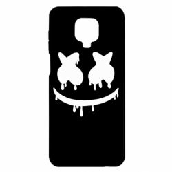 Чехол для Xiaomi Redmi Note 9S/9Pro/9Pro Max Marshmello and face logo - PrintSalon