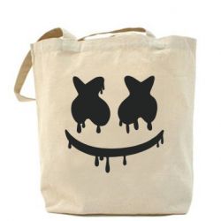 Эко-сумка Marshmello and face logo - PrintSalon
