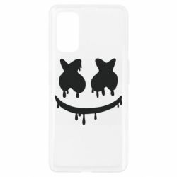 Чехол для Realme 7 Pro Marshmello and face logo - PrintSalon